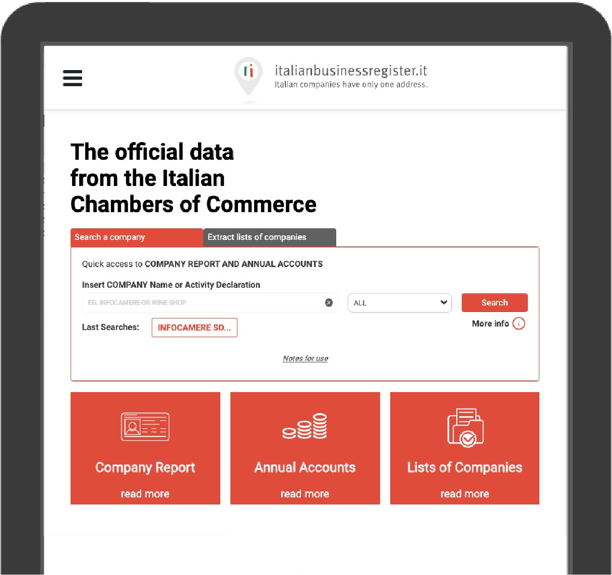 Vai alla sezione Cómo comprobar la información de una empresa italiana: consultando el registro mercantil